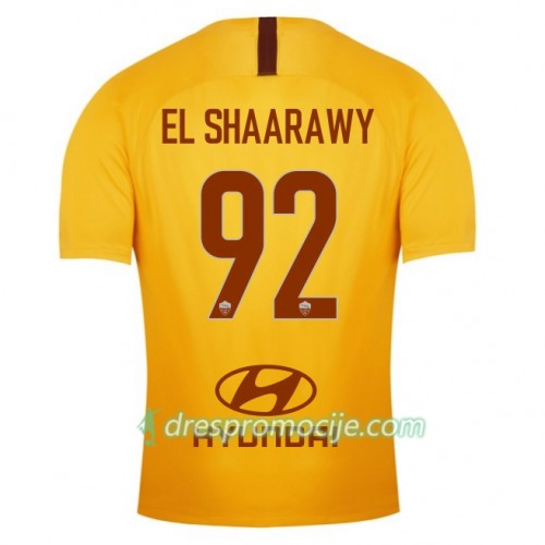 AS Roma Dres El Shaarawy 92 Treći 2018/19 Kratkih Rukava AS Roma Dres El Shaarawy 92 Treći 2018/19 Kratkih Rukava